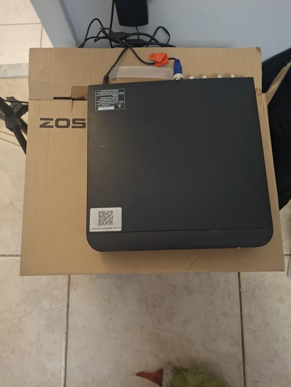 Black H.264 720P DVR Video Recorder